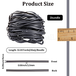 Пластиковый шнур с имитацией трости длиной 30 м. OCOR-GF0005-40A