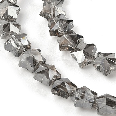 Гальванизируйте прозрачное стекло бисер нитей EGLA-U004-03A-PL02-1