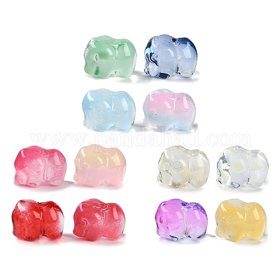 Окрашенные бусины из стекла GLAA-Z007-04-1