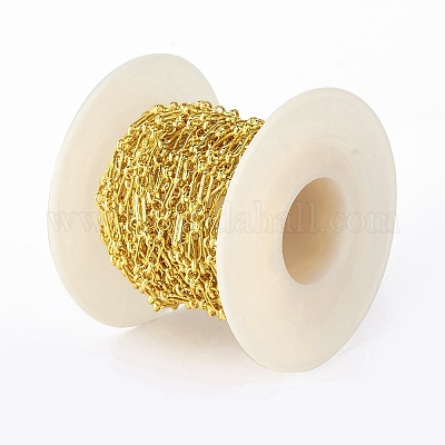 Латунные цепи Фигаро&nbsp;CHC-F016-03G-1