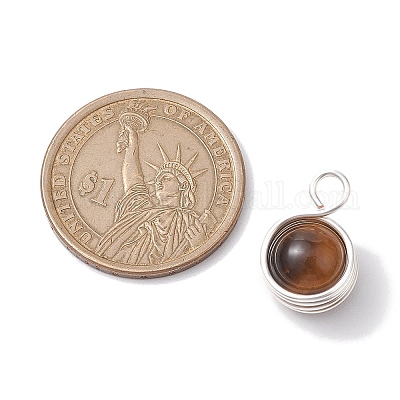 Природные смешанные подвески драгоценных камней PALLOY-JF02670-02-1