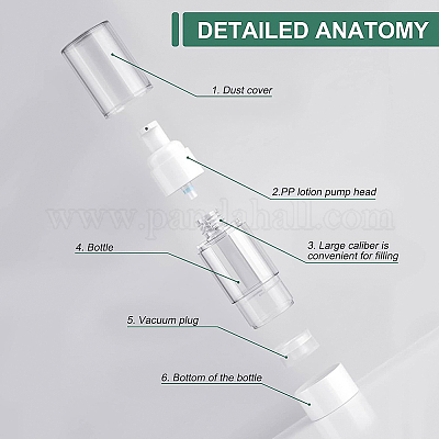 Пустой насос для прессования пластмассы MRMJ-BC0001-48-15ml-1
