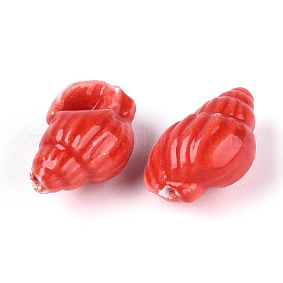 Ручной печатный шарики фарфора PORC-T133-01B-01-1