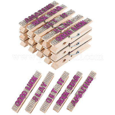 30 шт. 5 стиля стразы для черлидинга AJEW-SP0002-58B-1
