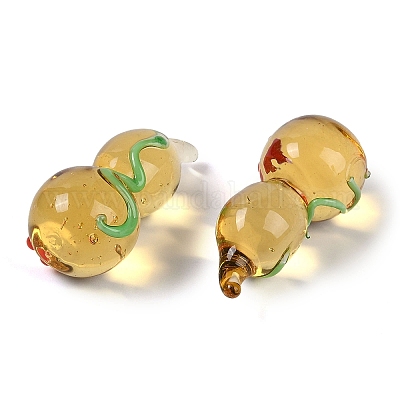 Тыквенные фигурки ручной работы в технике лэмпворк LAMP-G161-01-1