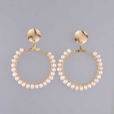 Свисающие серьги EJEW-JE03987-1