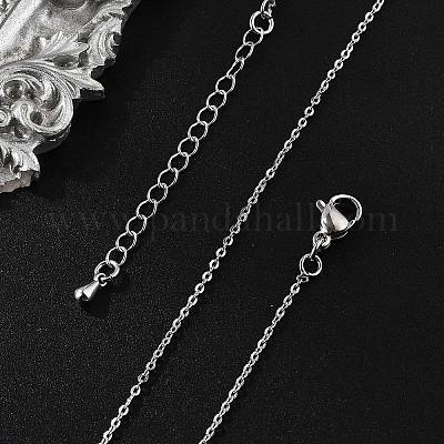 Латунные кабельные цепи ожерелья X-MAK-P011-01P-1