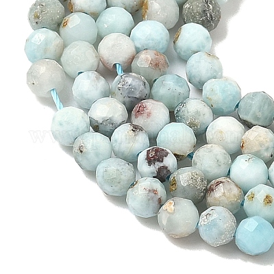 Природные ларимар бисер нитей&nbsp;G-F785-B01-01A-1