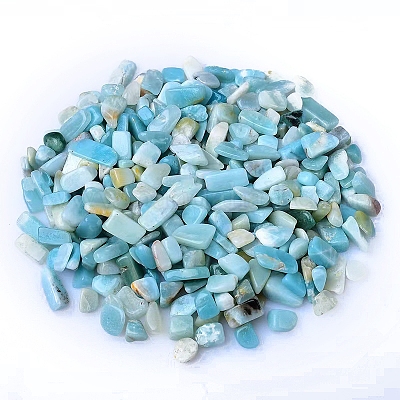 Натуральный цветок амазонит кувыркались чипсы PW-WGA7DCE-17-1
