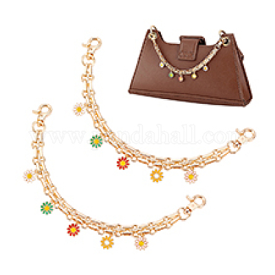 2 шт. удлинители для ремня кошелька из железной цепи AJEW-PH0018-09-1