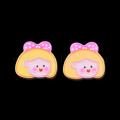 Акриловые кабошоны с принтом&nbsp;OACR-N135-09-1