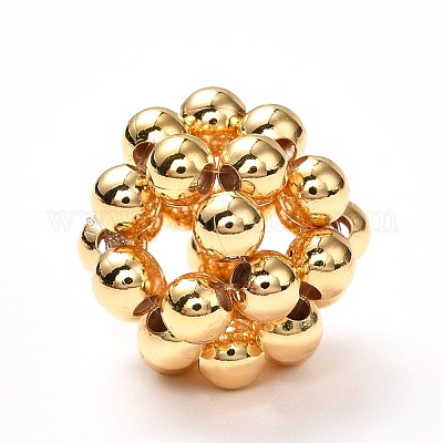 Круглые плетеные бусины KK-JF-4MM-01-1