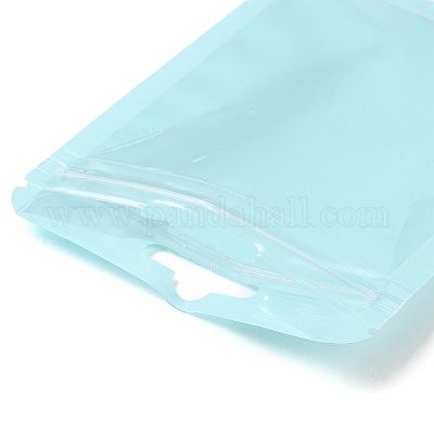 Прямоугольные пластиковые подарочные пакеты с замком-молнией OPP-B006-02B-05-1