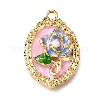 Подвески из эмали и сплава ENAM-K076-13B-02-1