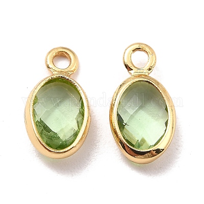 Экологически чистая латунь со стеклянными подвесками X-KK-K268-01Q-1