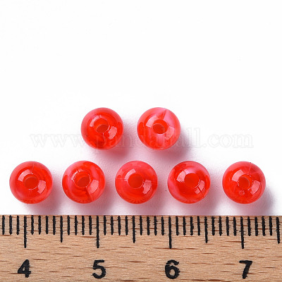 Акриловые бусины&nbsp;MACR-S375-001A-05-1