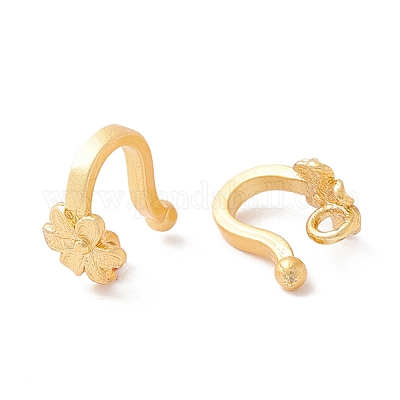 Застежки-крючки из латуни с покрытием для стойки KK-M223-06MG-1