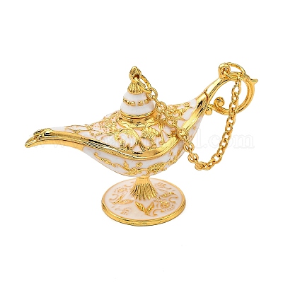 Эмалированный чайник из сплава DJEW-Z010-01G-01-1