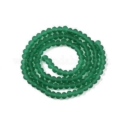 Прозрачные стеклянные бусины EGLA-A044-T3mm-MD18-1