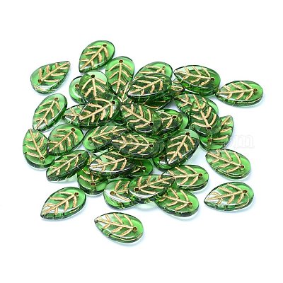 Прозрачные стеклянные подвески GLAA-H016-08H-6-1