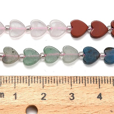 5 стиль: нити бусин из вишневого кварца G-F811-A02-01-1