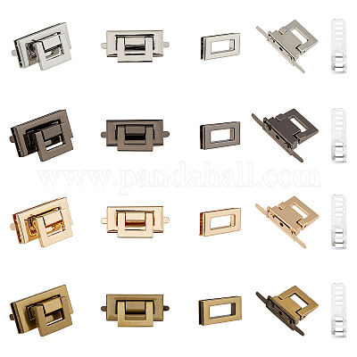 Застежки замка мешка сплава цинка PALLOY-CA0001-33-1