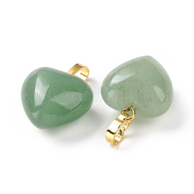 Естественный зеленый авантюрин подвески G-I311-A06-G-1