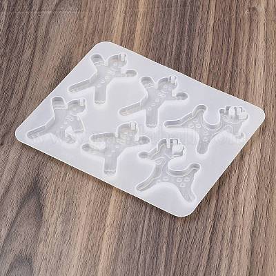 Рождественские силиконовые Молды DIY-K073-50A-1