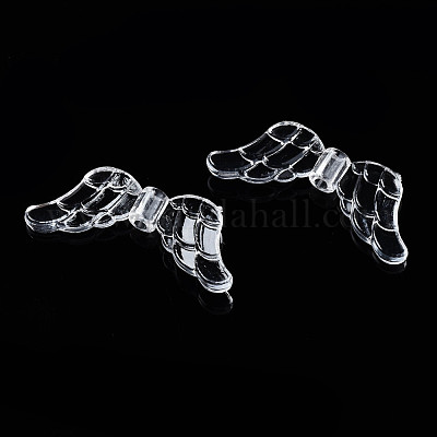 Прозрачные акриловые бусины TACR-R1-1