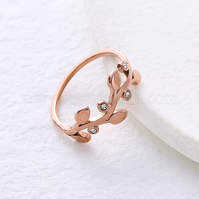 Латунь со стразами перстни для женщин TM6875-5-1