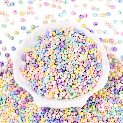 Непрозрачные акриловые бусины OACR-N150-05J-1