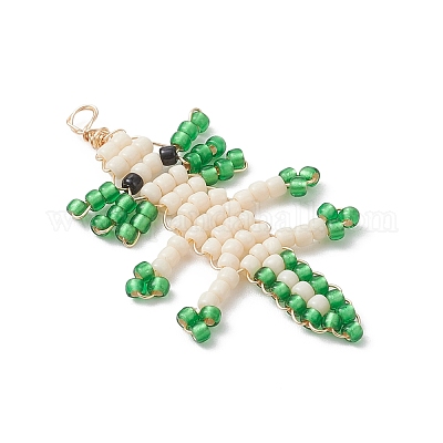 Подвески-рыбки из медной проволоки PALLOY-MZ01088-1