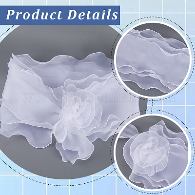 Шифоновая шаль&nbsp;AJEW-WH20054-037C-1