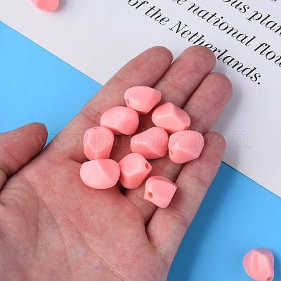 Непрозрачные акриловые бусины&nbsp;MACR-S373-140-A08-1