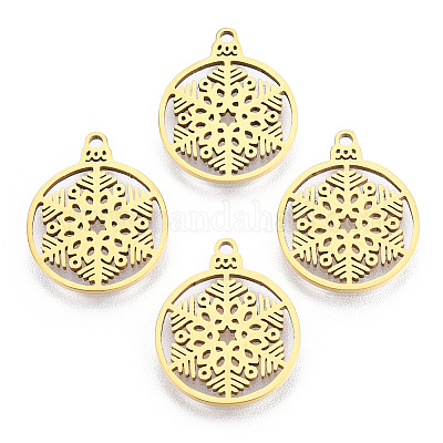 Подвески из нержавеющей стали 201 с вакуумным покрытием pvd STAS-T059-28G-1