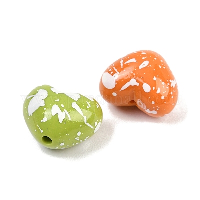 Непрозрачные акриловые бусины&nbsp;OACR-A040-04B-1