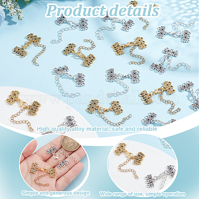 Цинкового сплава Компоненты для люстр соединения PALLOY-GO00039-1