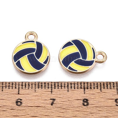 Подвески из сплава и эмали ENAM-T021-72G-02-1