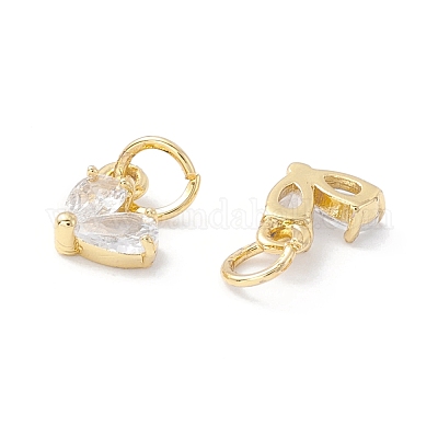 Стойки обшивки латунь кубического циркония подвески KK-I684-04G-04-RS-1