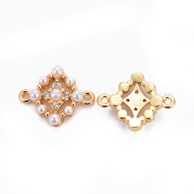 Соединители из латуни с микрочастицами и кубическим цирконием ZIRC-L070-58G-1