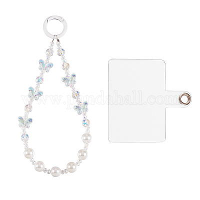 Мобильные ремни из полимерных бусин AJEW-TAC0006-10D-1