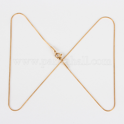 Изготовление ожерелья из нержавеющей стали 304 в виде змеиной цепи STAS-P045-11-1