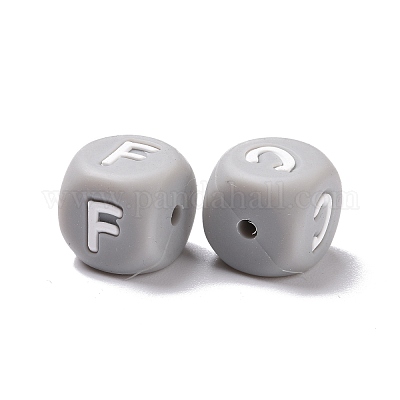 Силиконовые бусины&nbsp;SIL-WH0002-25C-1