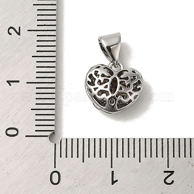 Латунные микро проложить кубического циркония подвески KK-C058-06P-1