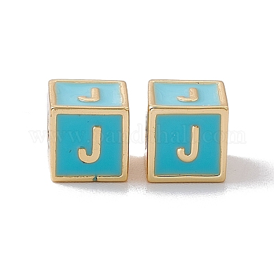 Стойки покрытие латунь эмаль бисер KK-B060-04G-06J-1