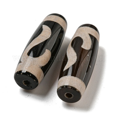 Тибетского стиля DZI бисер нитей G-P526-B07-1