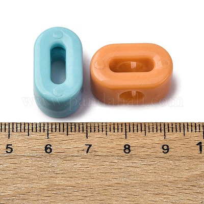 Непрозрачные акриловые бусины OACR-S072-04A-1