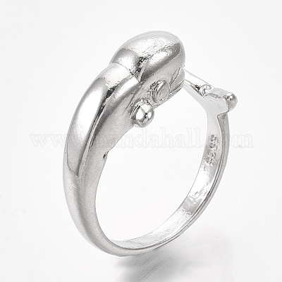 Сплав манжеты кольца пальцев&nbsp;RJEW-T008-17-1