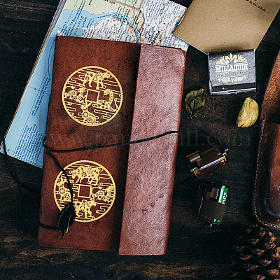 Никелевые декоративные наклейки DIY-WH0465-004-1