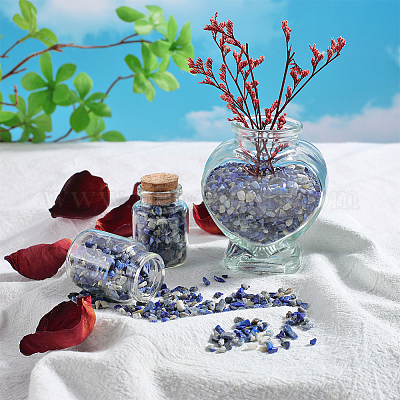 500 г натуральных бусинок из ляпис-лазури G-SP0001-07-1